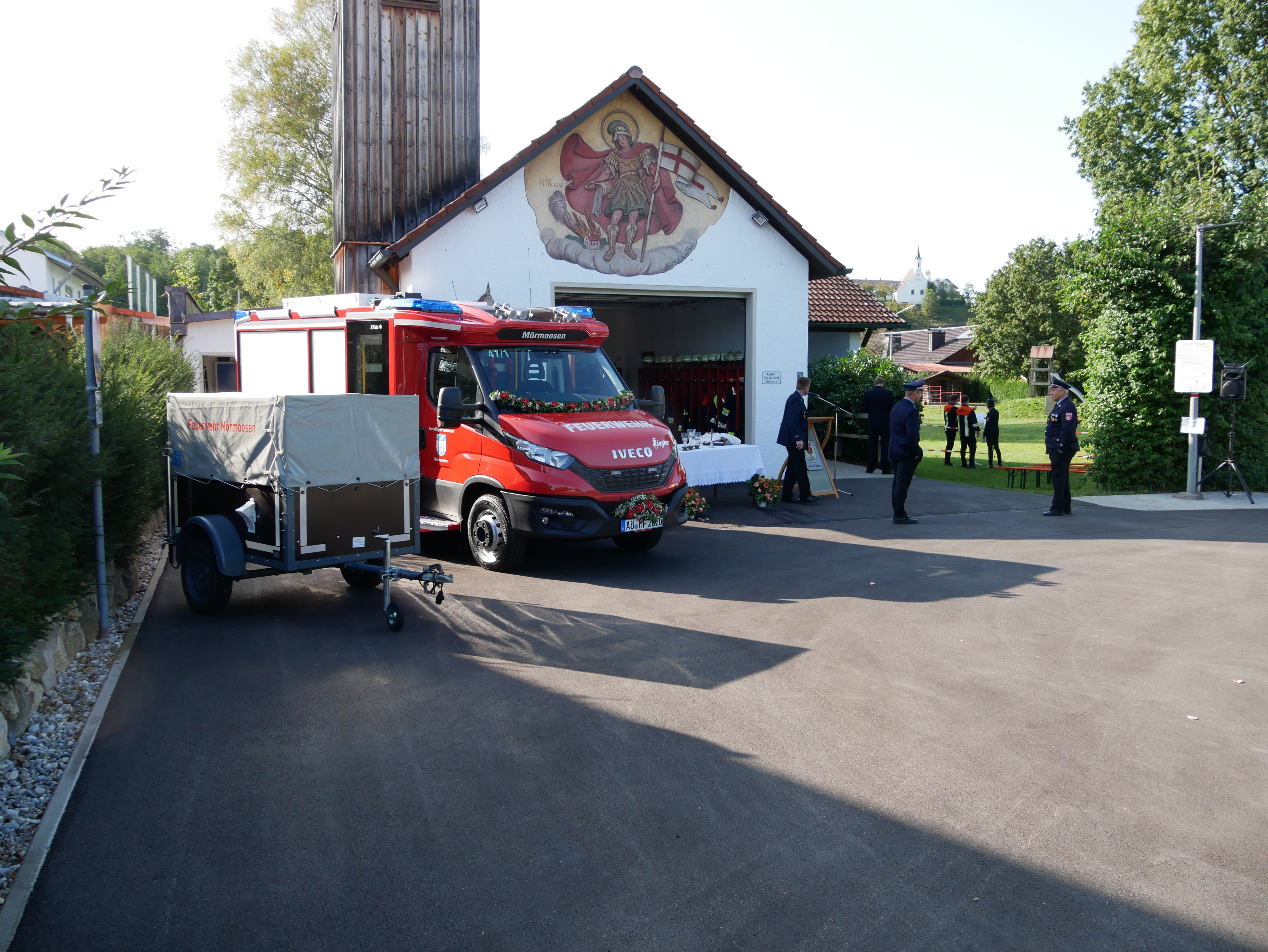 Feuerwehrhaus der Freiwilligen Feuerwehr Mörmoosen